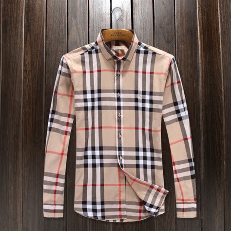 replica burberry dress shirts|burberry plaid shirt look alike.